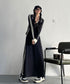 Side Line V-neck Dress
